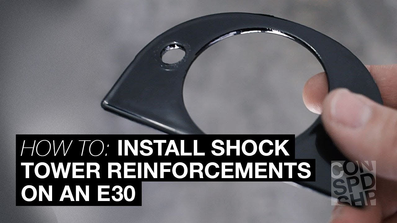 Condor Rear Shock Tower Reinforcements Install - E30 - Condor Speed Shop