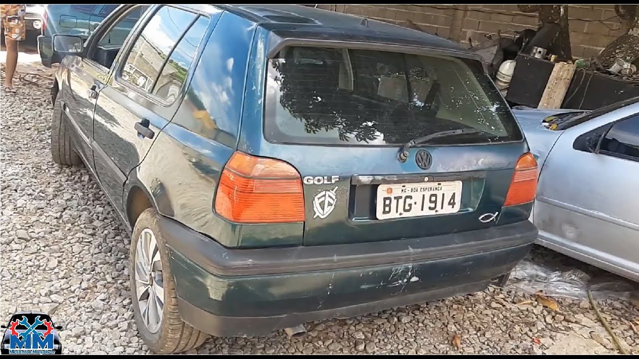 Compramos um GOLF GL 1995 no Leilão !!!  LIMPEZA TBI GOLF MONOPONTO