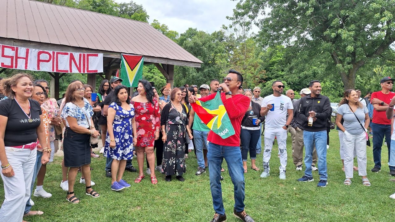 Guyanese in the Park once Again: Fyrish Picnic:  #fun #food #Terry Gajraj