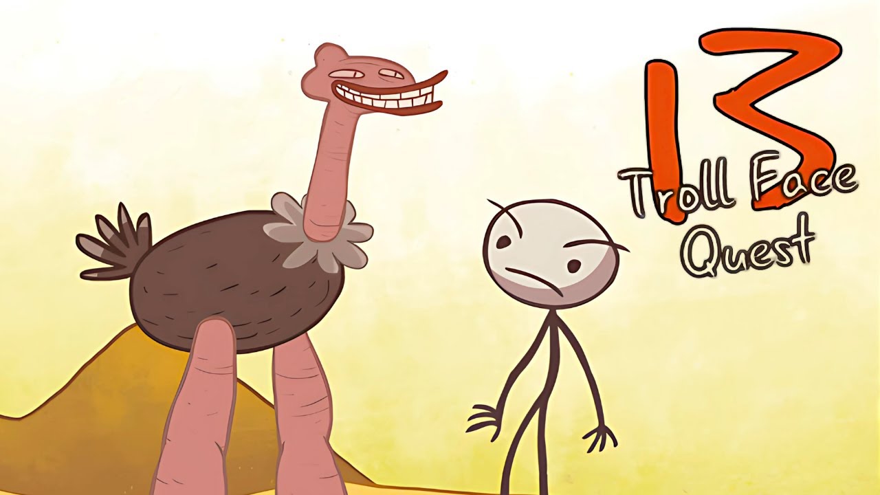 I was NOT ready for this game... | Trollface Quest 13