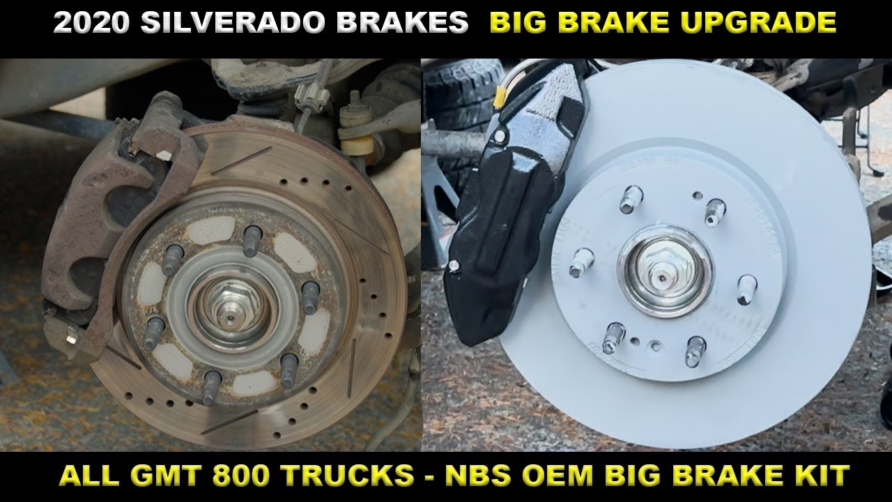 Big Brakes for GMT800 Trucks &ndash; 2019 - 2023 Silverado Four Piston Brake Swap! (Plus Stoptech Lines)