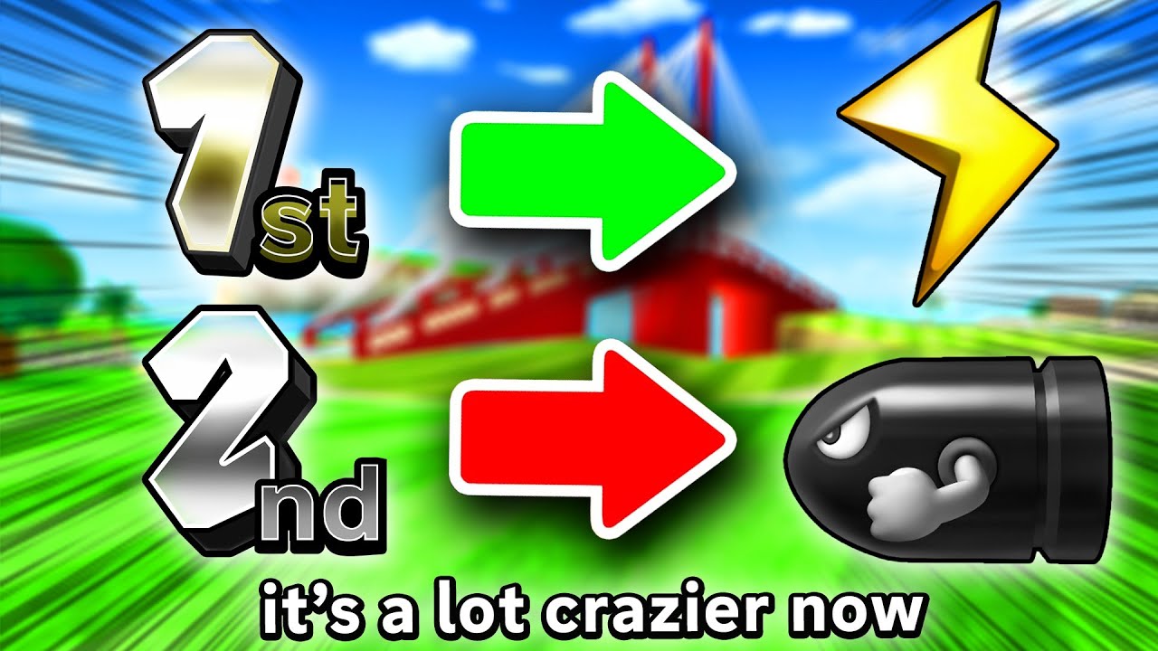 *EVERYONE'S* Items are 100% Randomized in Mario Kart