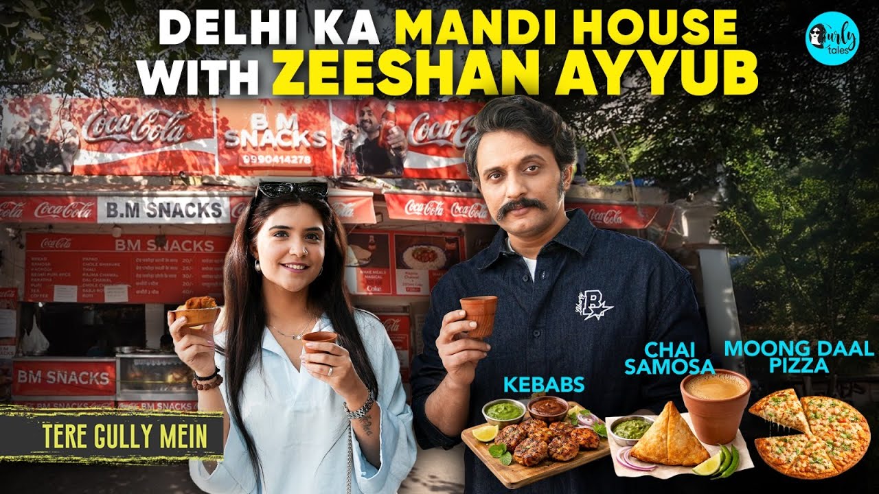 Zeeshan Ayyub&rsquo;s Theatre Days & Breakfast Spots In Delhi's Mandi House | Tere Gully Mein X CurlyTales