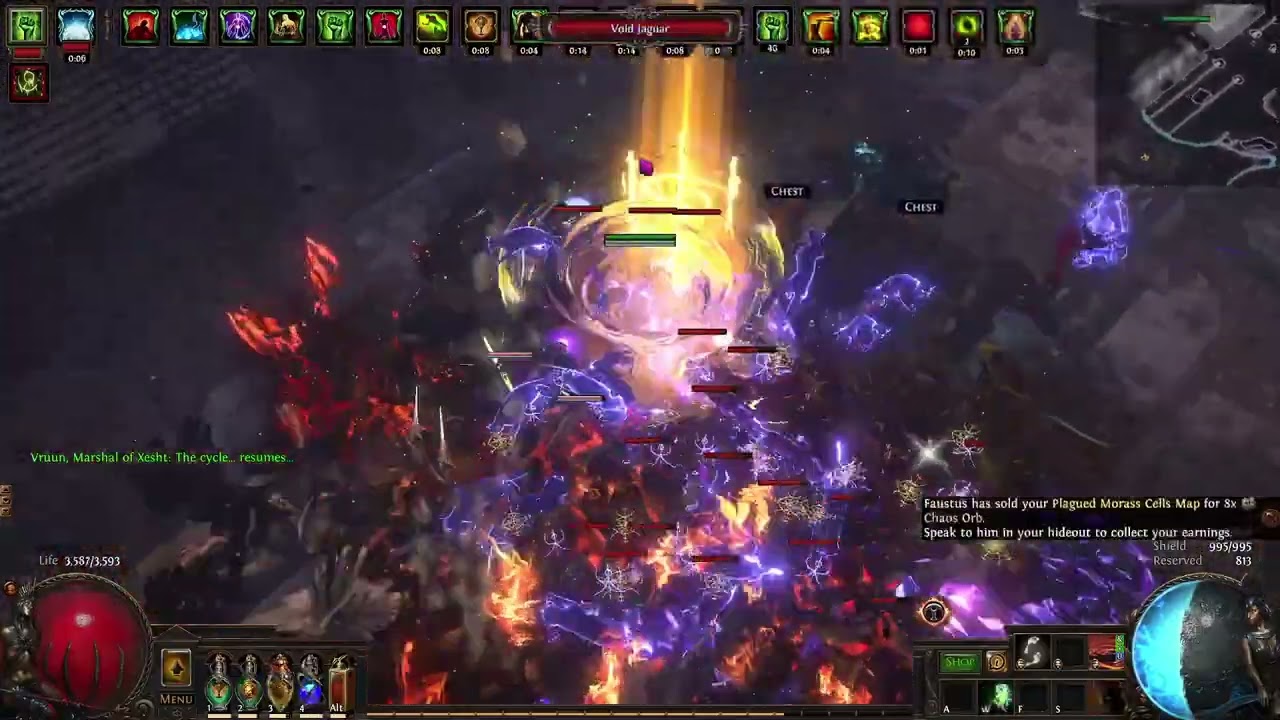 PoE 3.27 - CoC FR PF farming XP