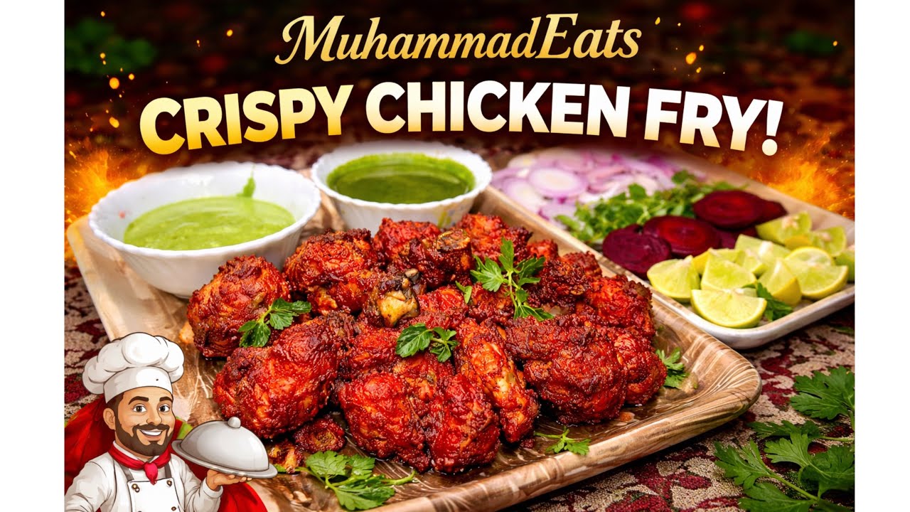 Ramzan special ep-5|Crispy Chicken Fry Easy Recipe| #cookingrecipe #foodlover  #republicday 