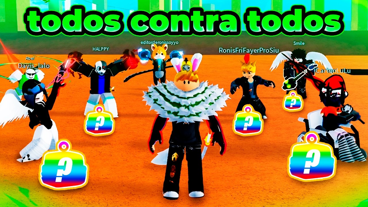 PVP Pero Usarás La Fruta Que Te Salga En Girada Random 💀