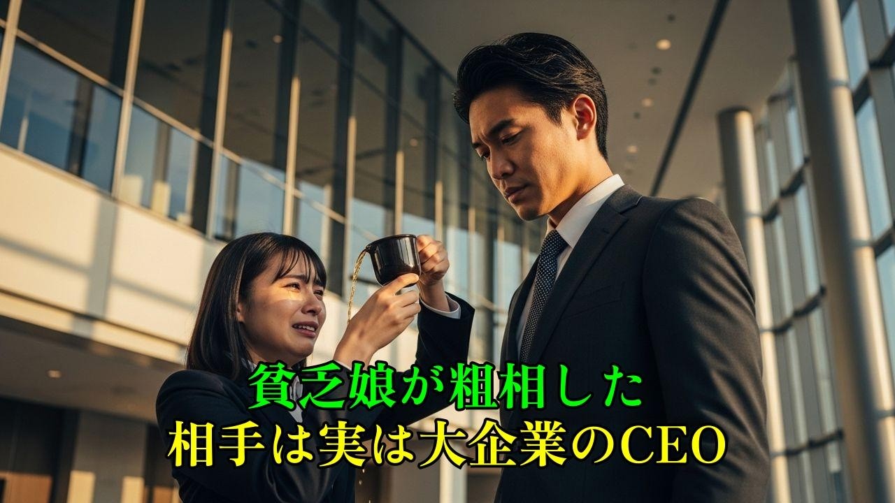 貧乏娘がコーヒーをかけた男の正体…実は恋した大企業のCEO！？