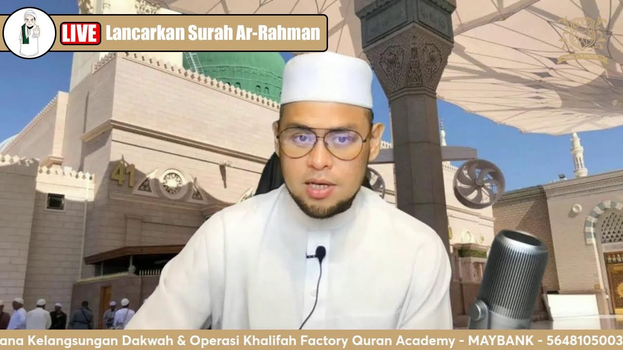Masak-masak with Ar-Rahman & Al-Waqiah