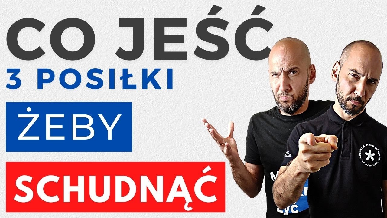 Przykładowe 3 posiłki, żeby zdrowo schudnąć. ✌