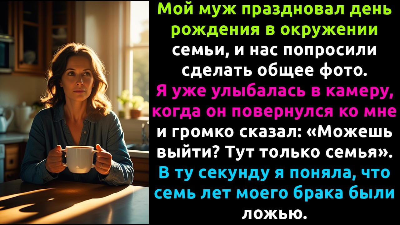 Он думал, что я «ПОНИМАЮЩАЯ» жена, но он не знал, какую ошибку совершил в тот вечер...