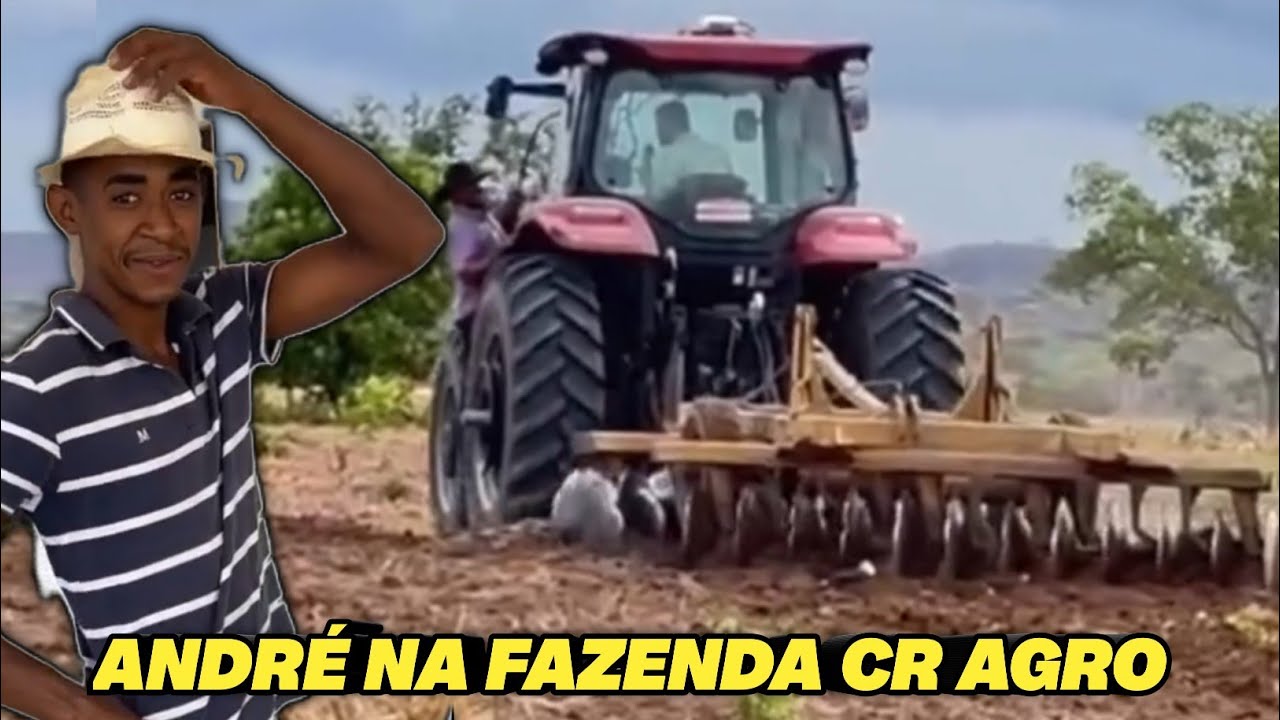 ANDR&Eacute; EM MAIS UM DIA DE TRABALHO NAS NOVAS FAZENDAS DE CHARLLES | CR AGRO 🏜