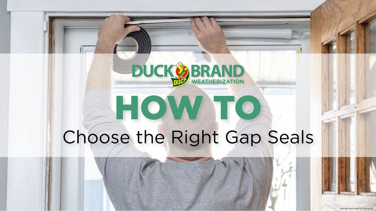 Duck&reg; Brand: How to Choose the Right Gap Seals