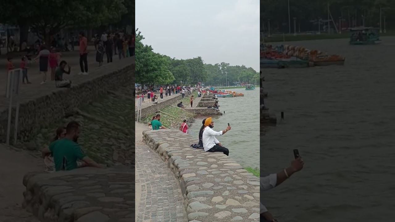 Sukhna Lake Chandigarh.           #chandigarh