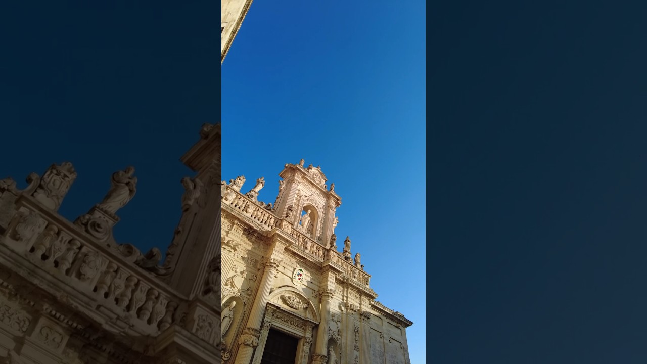 Il Duomo di Lecce, Salento, Puglia, Italy #lecce #salento #puglia #shorts