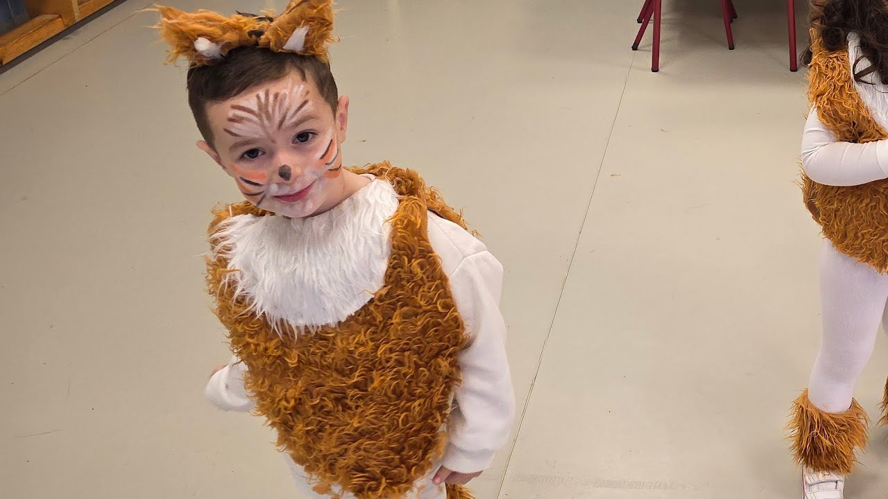 Disfraz de zorro  casero para niños super facil