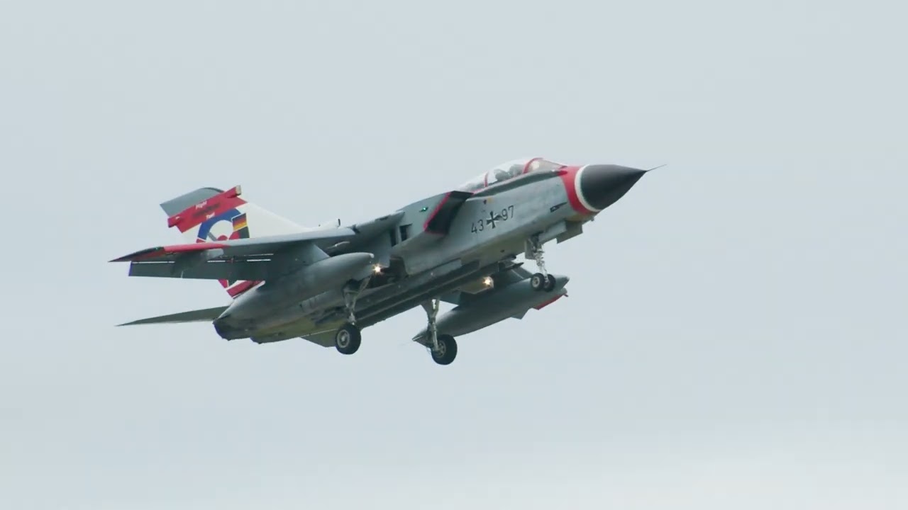 German Tornado arrival - Aviatická pouť 2025