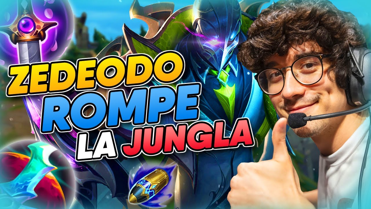 🥷¡JOSEDEODO MUESTRA EL PODER DE ZED JUNGLA EN SU ÚLTIMO DÍA EN COREA!