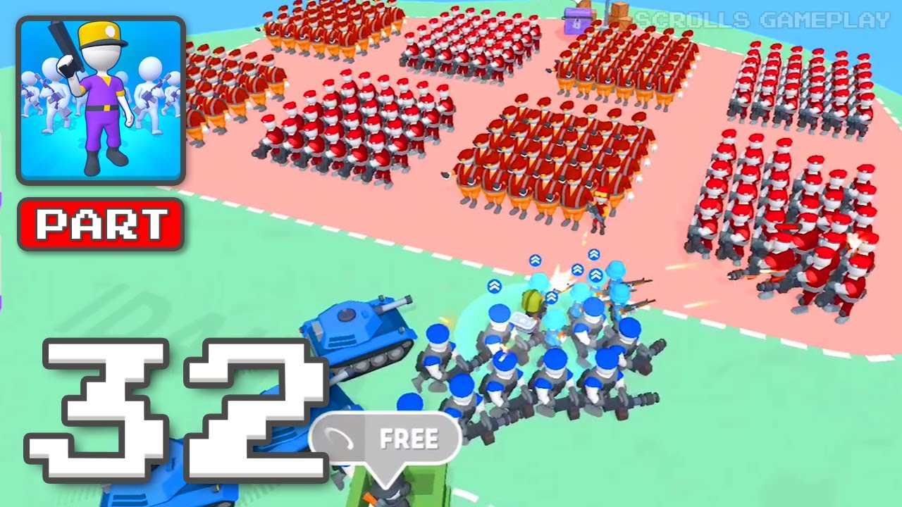 Army War Camp - Gameplay Walkthrough Part 32 - Soldier Fortress Battle 3D (iOS, Android)