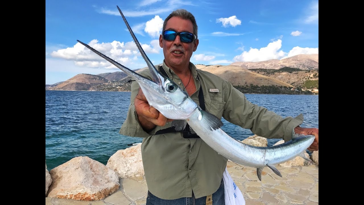 MONSTER NEEDLEFISH Fishing Greece