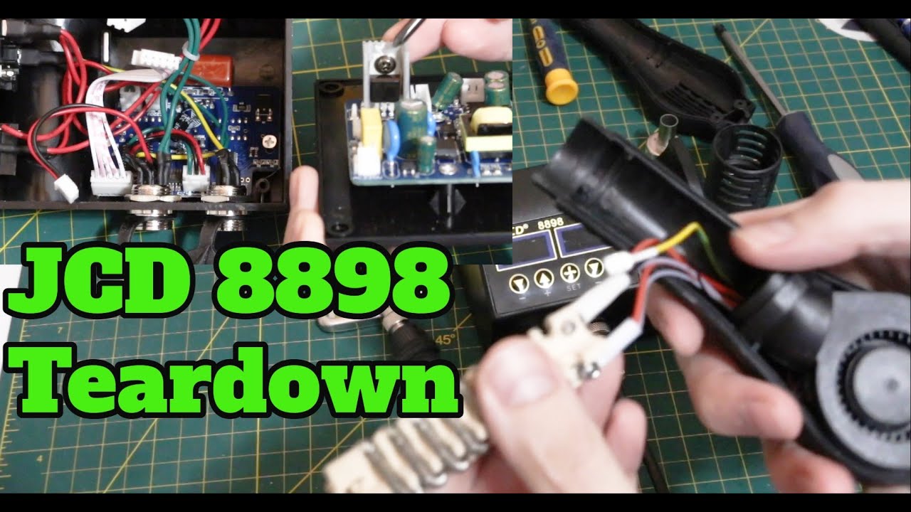 JCD 8898 Soldering Workstation Teardown