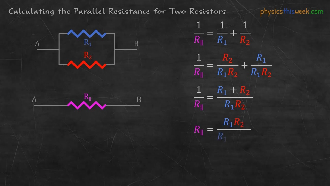 Adding Two Resistors in Parallel