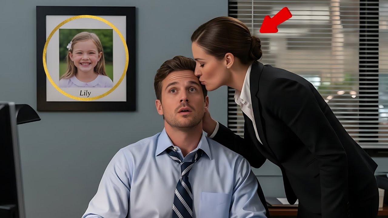 His Boss Drove the Single Dad Crazy — Until She Suddenly Kissed Him… Everything Changed