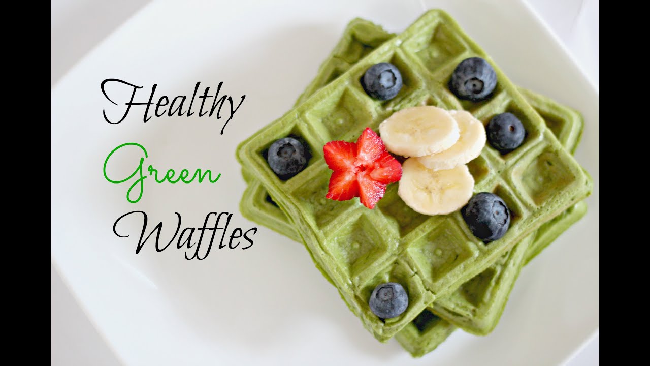 Healthy Waffles DIY - No Flour, No Sugar !