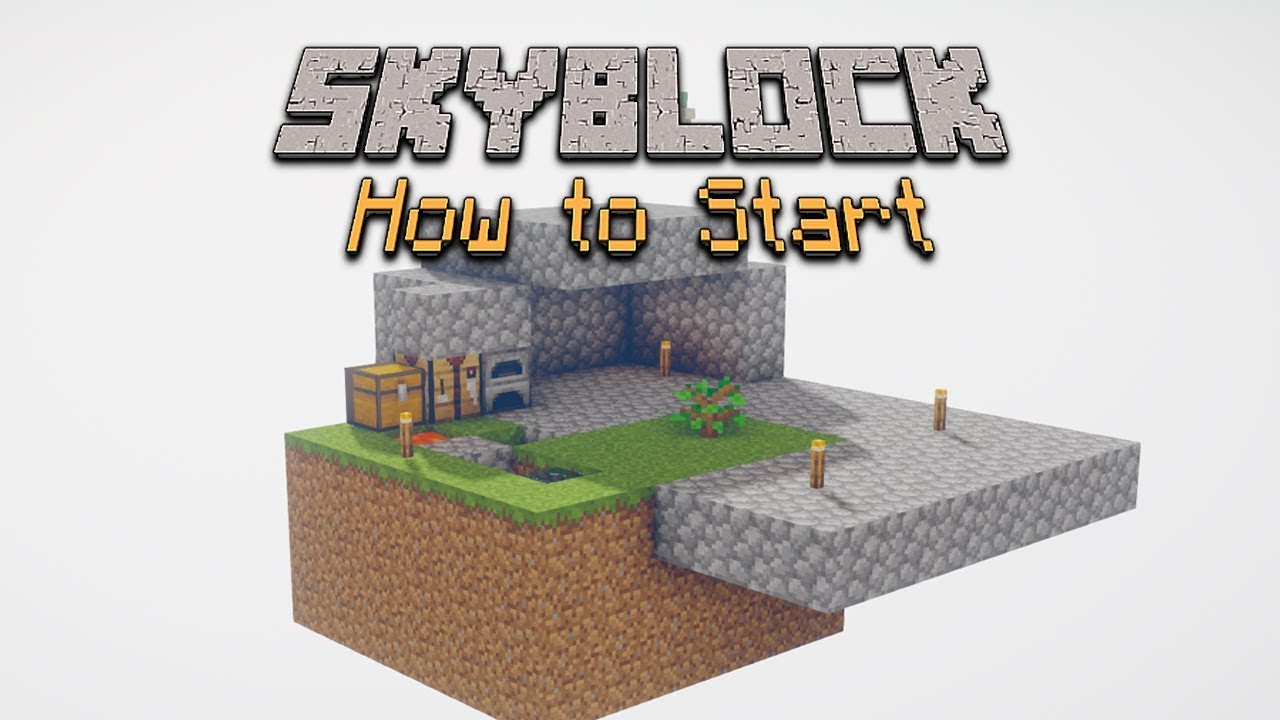How to Start Skyblock