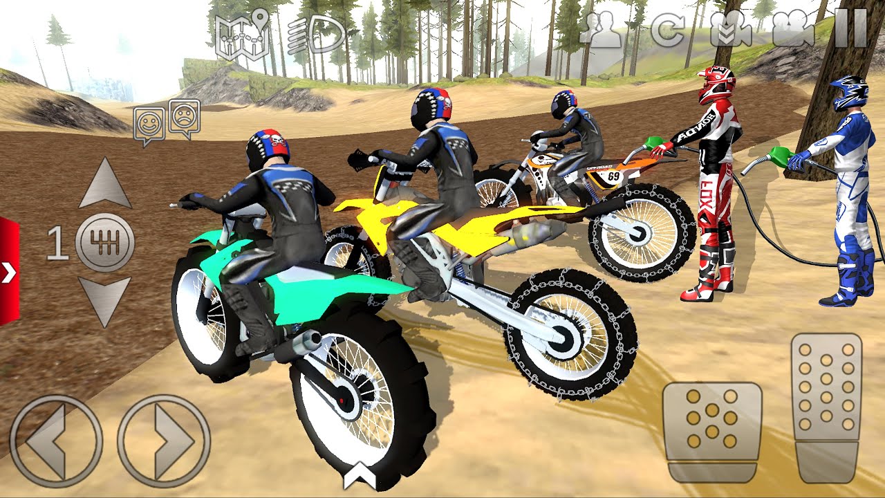 Motorbikes Offroad Dirt driving online multiplayer #6 | Offroad Outlaws Motor Bike Gameplay