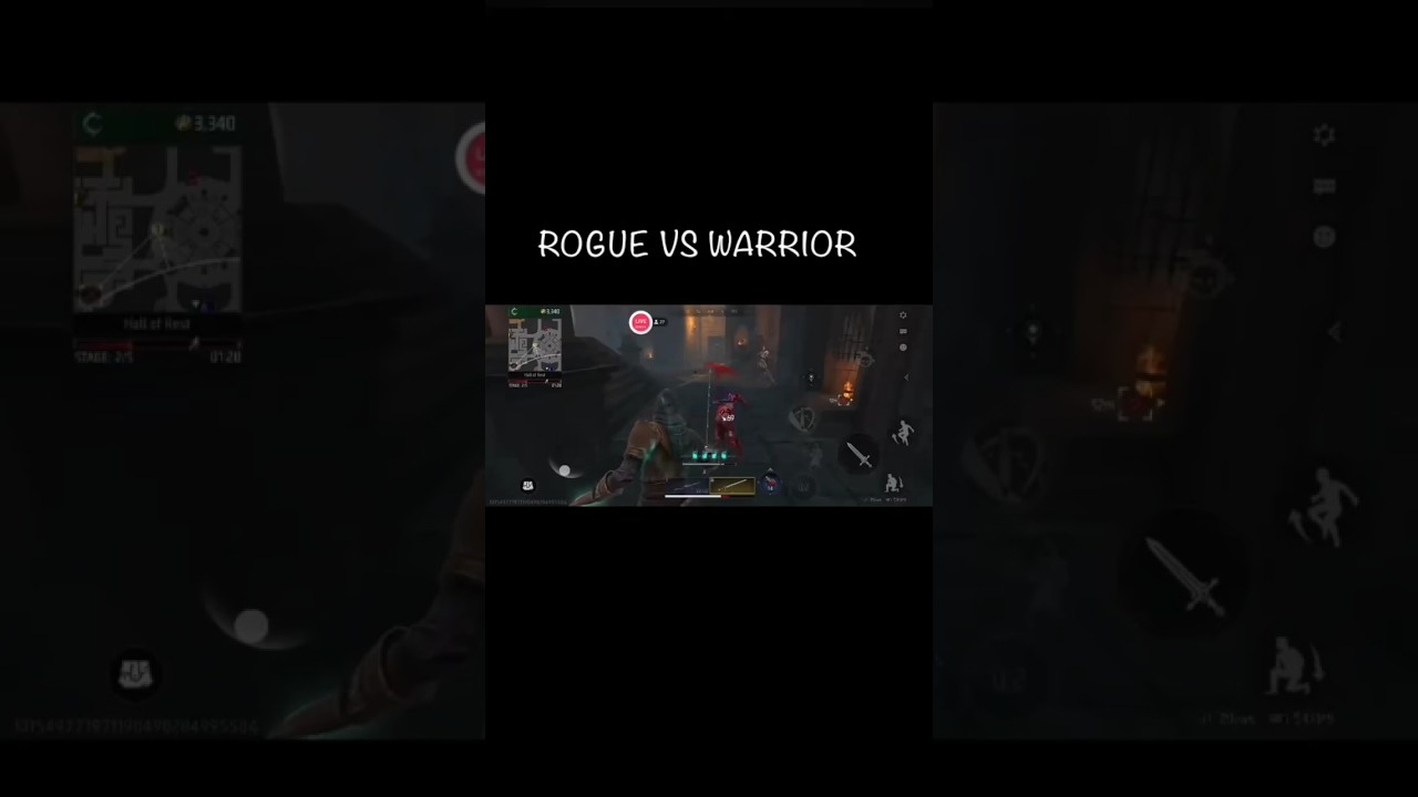 ROGUE VS WARRIOR #games #goldandglory #gng #gaming #gag #dyn #goldandgloryindo