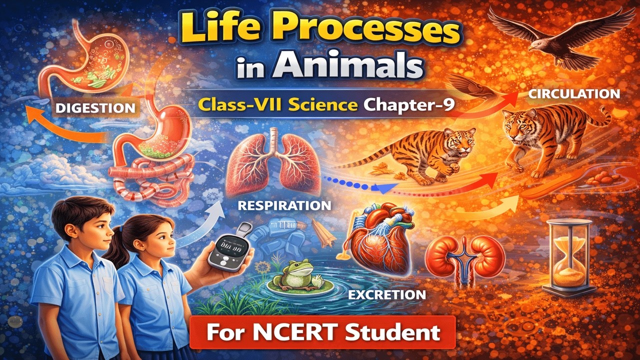 NCERT Class 7 Science Chapter 9: Life Processes in Animals | The Ultimate AI Guide