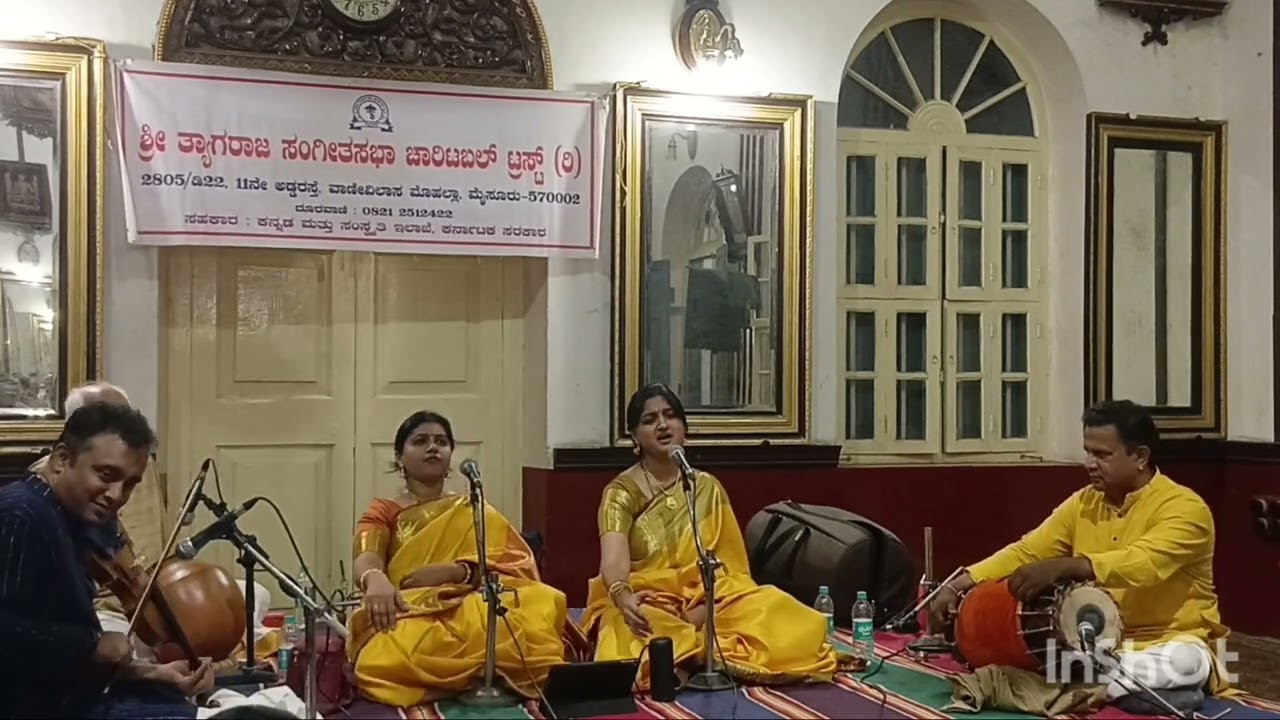 Vidushi Sindhu Suchetan & Vidushi Smitha H. M Vocal Dute -6