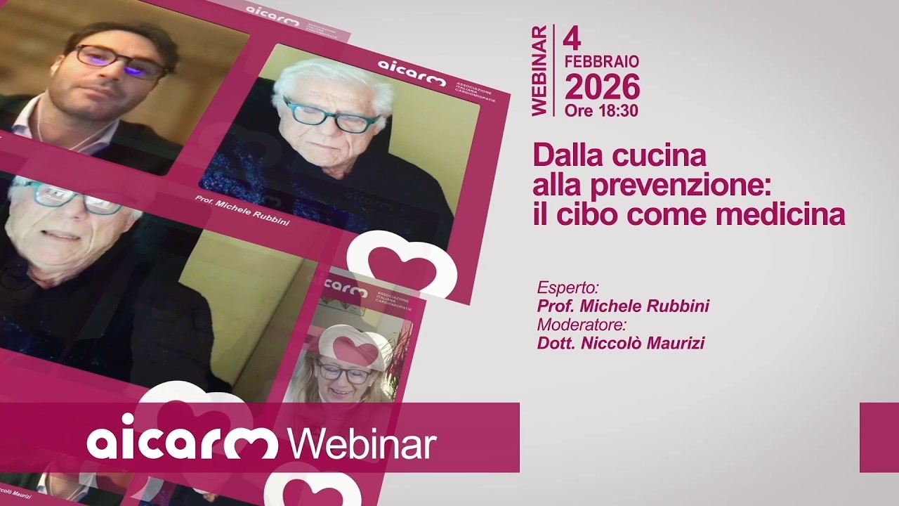 Dalla cucina alla prevenzione: il cibo come medicina - Webinar 4 febbraio 2026