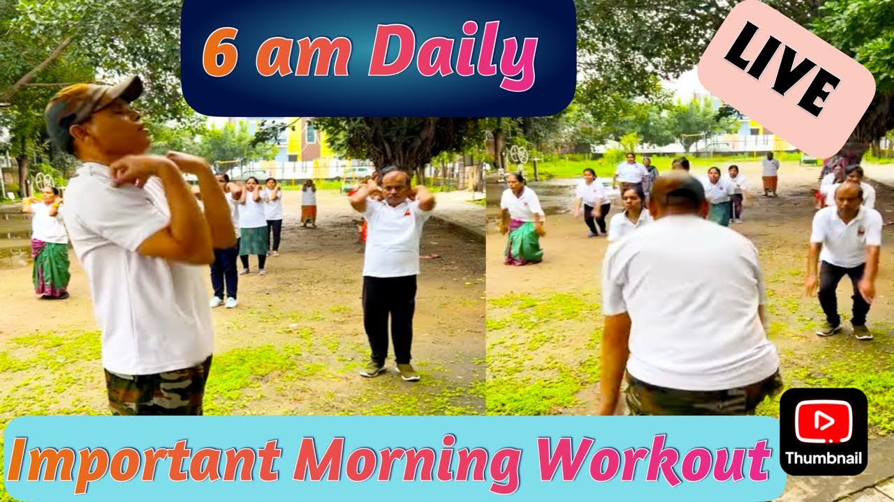 morning workout exercise Health Club [सर्वोदय हेल्थ क्लब] is live