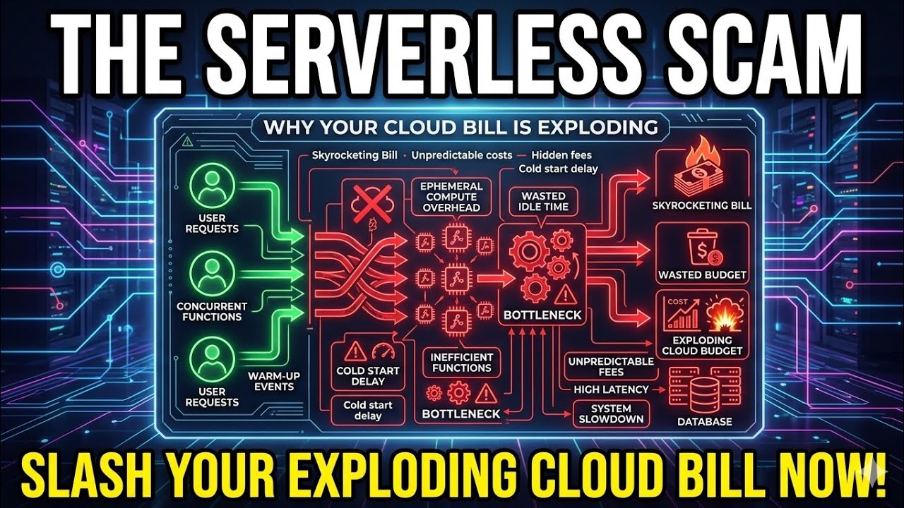 The Serverless Scam: Why Your Cloud Bill is Exploding
