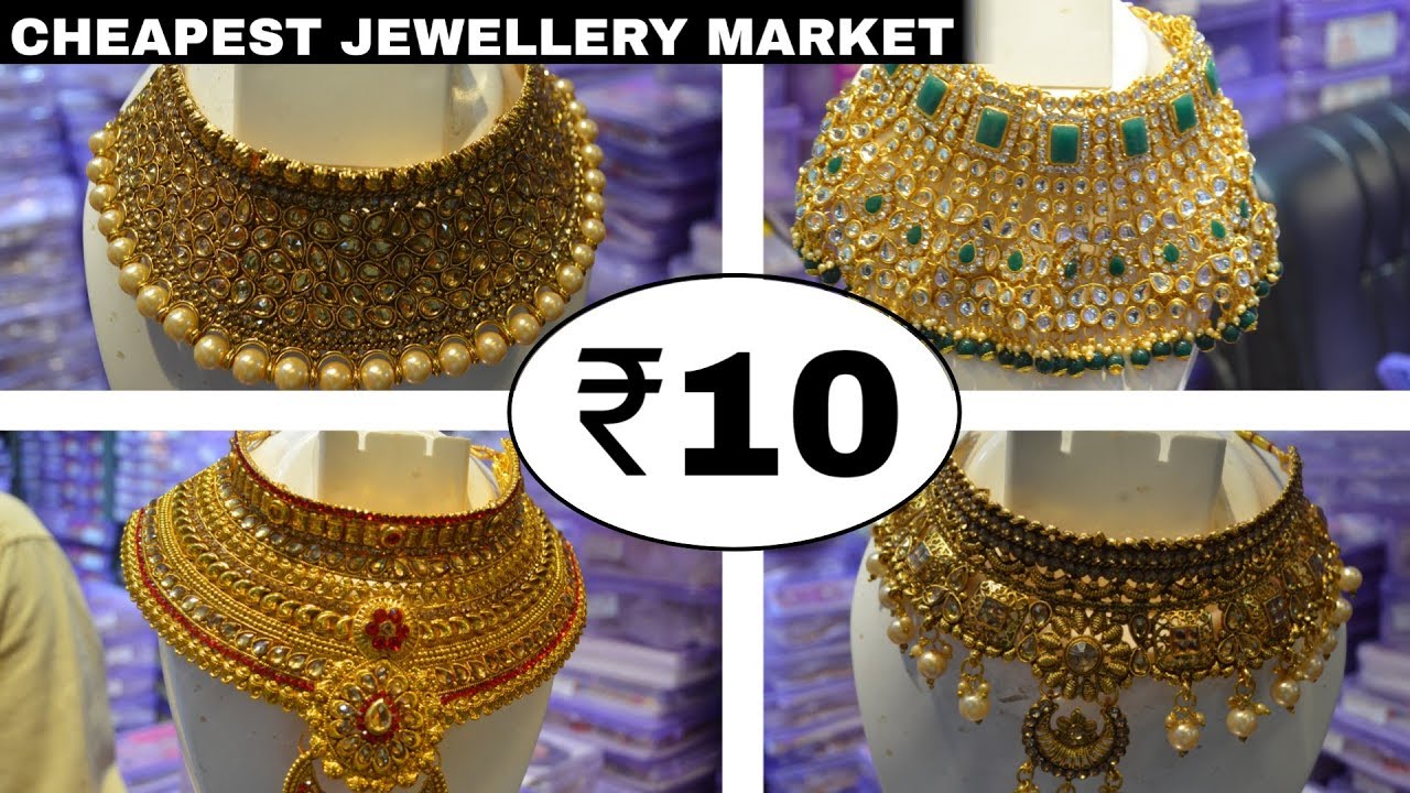 Wholesale Jewellery Market | Starting At Rs.10 | Sadar Bazar | Delhi