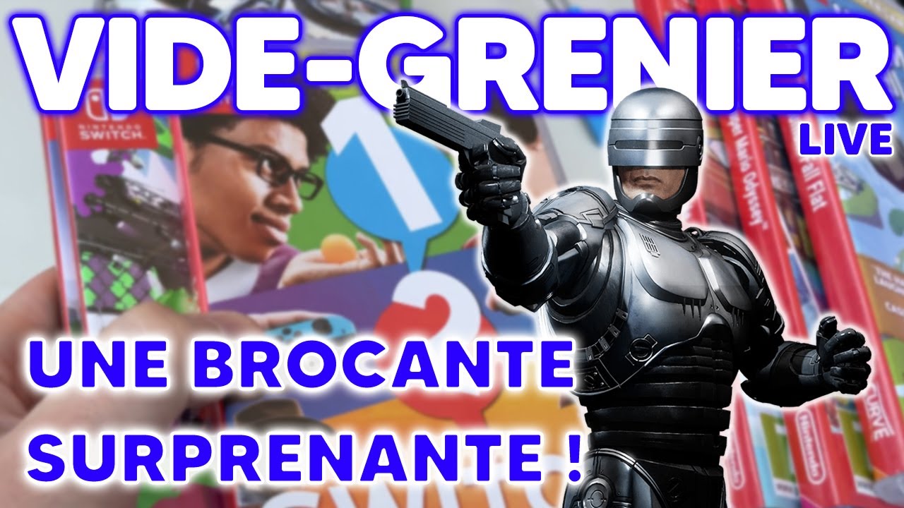 Jeux NES à 0,5€ et XBOX One S en boite (nous finissons ruinés ^^') | Vide-grenier | Hook City