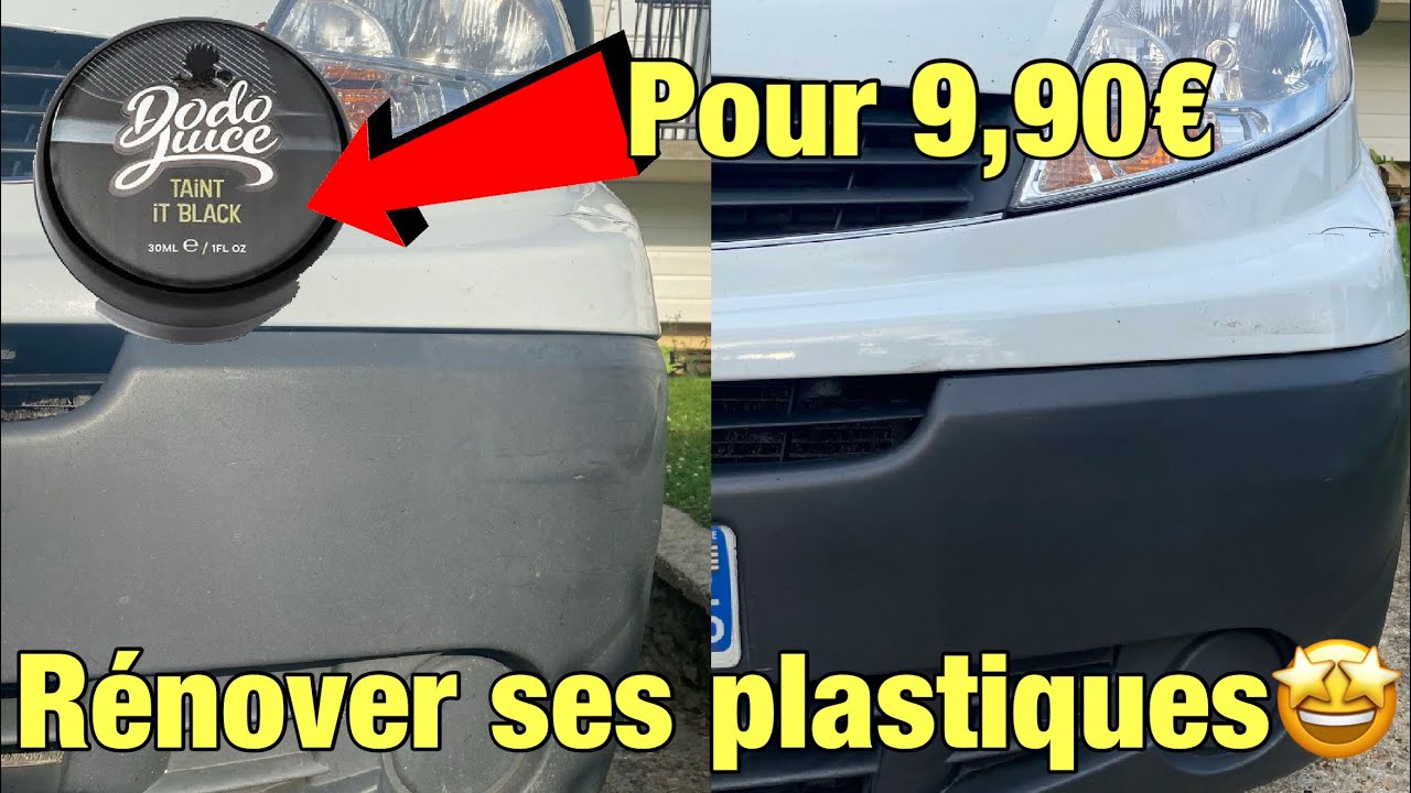 Rénover ses plastiques durablement pour pas cher!😱Résultat TOP🤩