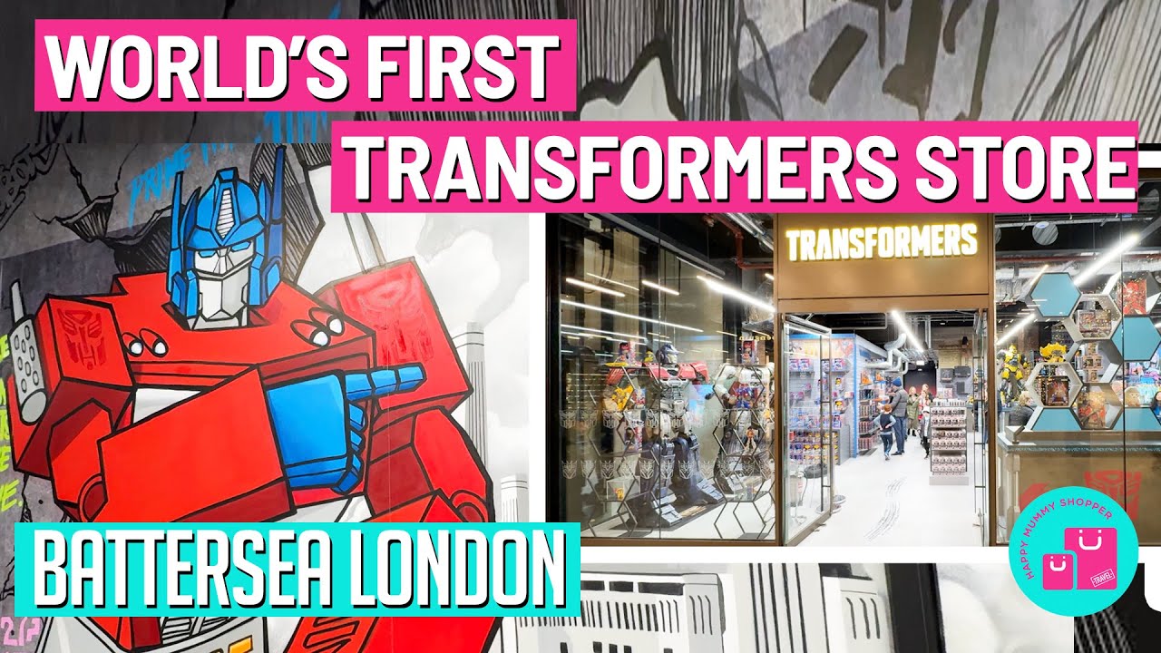 Inside the WORLD'S FIRST Transformers Store!