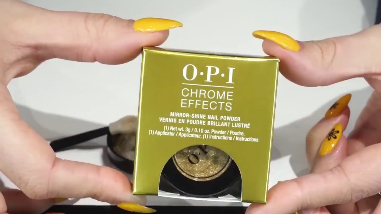 OPI Chrome Effects Swatches | 32 Chrome Results