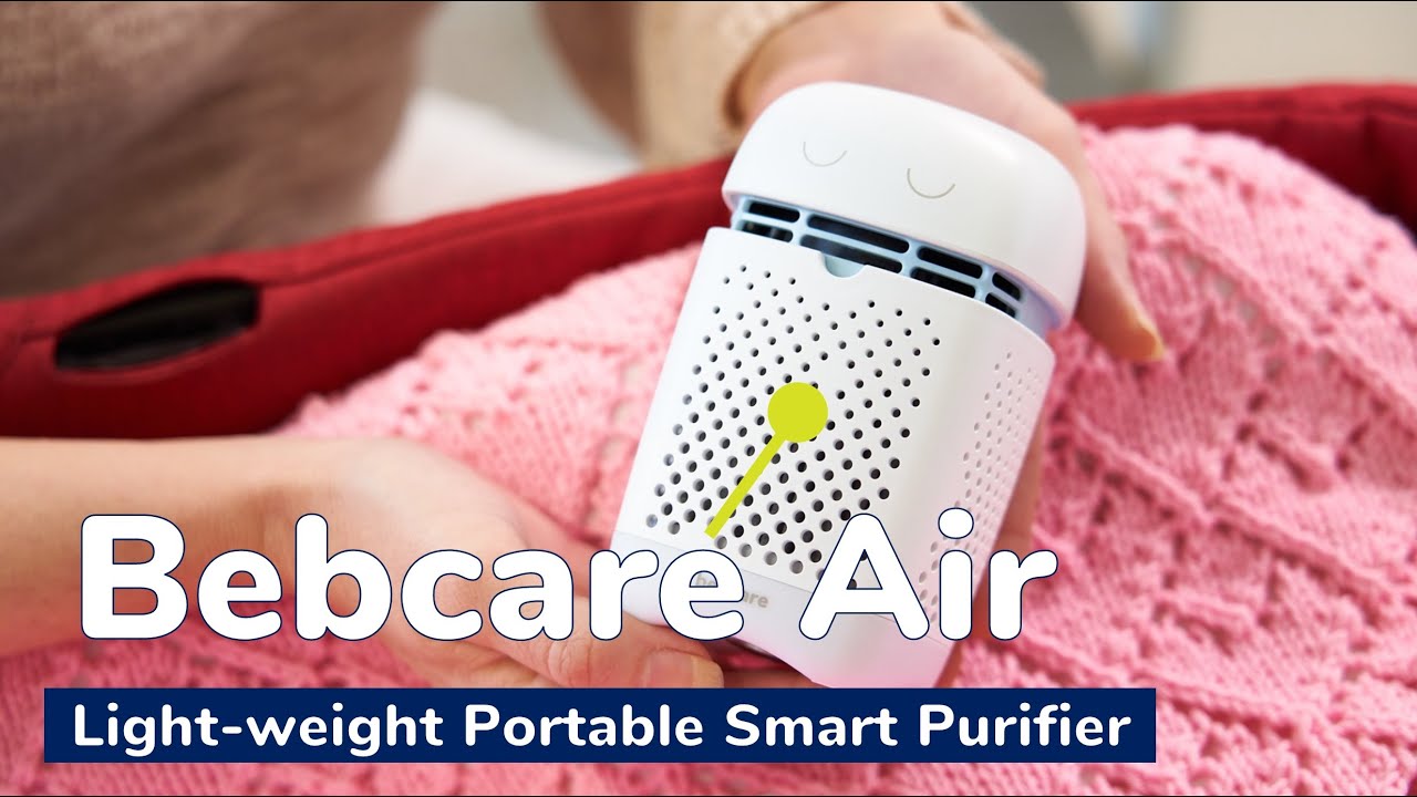 #BEBCARE AIR - Smartest Portable Purifier for Allergy, Pollen, Smoke, Pet Dander, 16hr Battery Life!