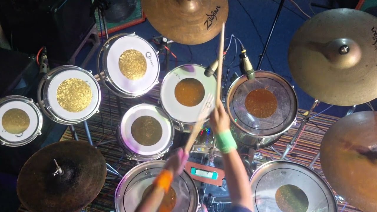 80's Heavy Metal Machine          -85 bpm- Drum Cover.