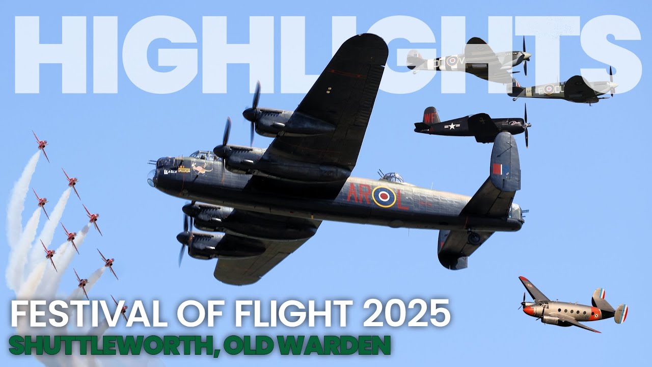 SHUTTLEWORTH FESTIVAL OF FLIGHT 2025 | HIGHLIGHTS • OLD WARDEN