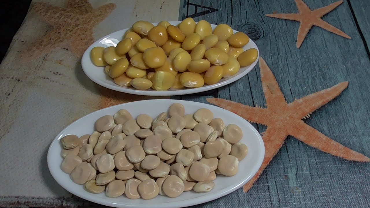 preparar  altramuces o chochos