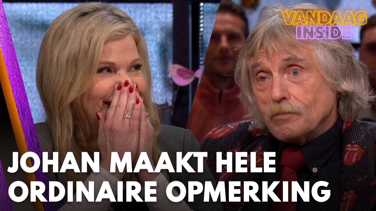 Johan Derksen maakt bloedordinaire opmerking: 'Dat komt door dat kutjasje van Gerard Joling!'
