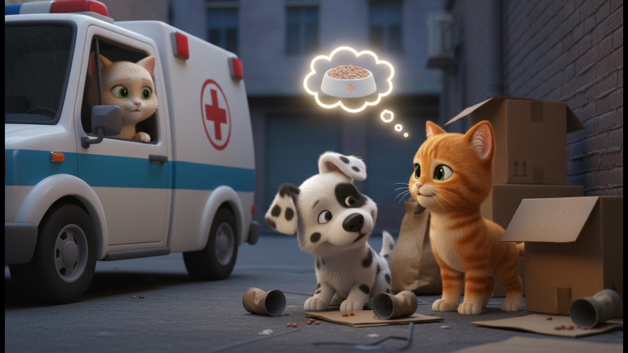 KITCAT and your spotted dog Pippin: Elara's Rescue Van Adventure