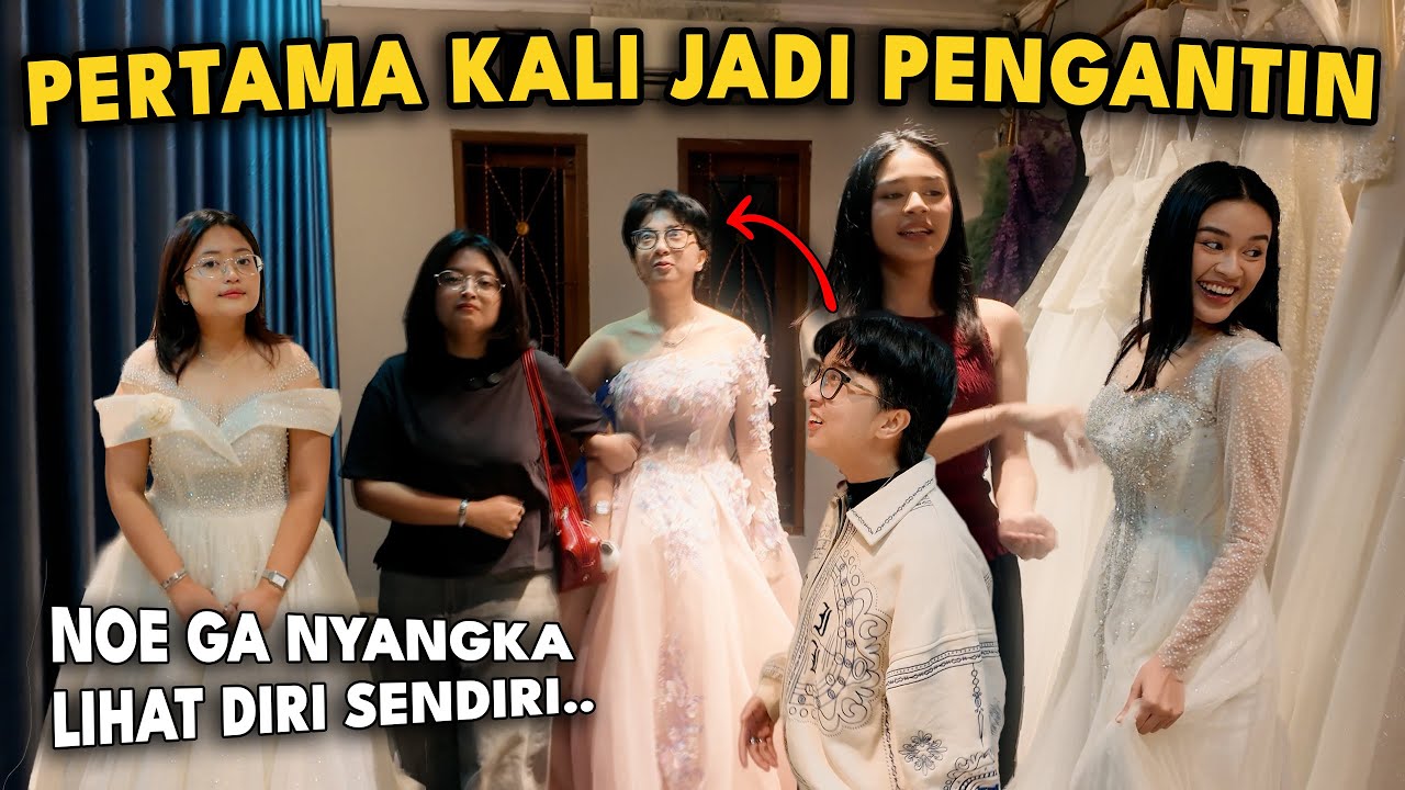 PERTAMA KALI KAMI JADI PENGANTIN !