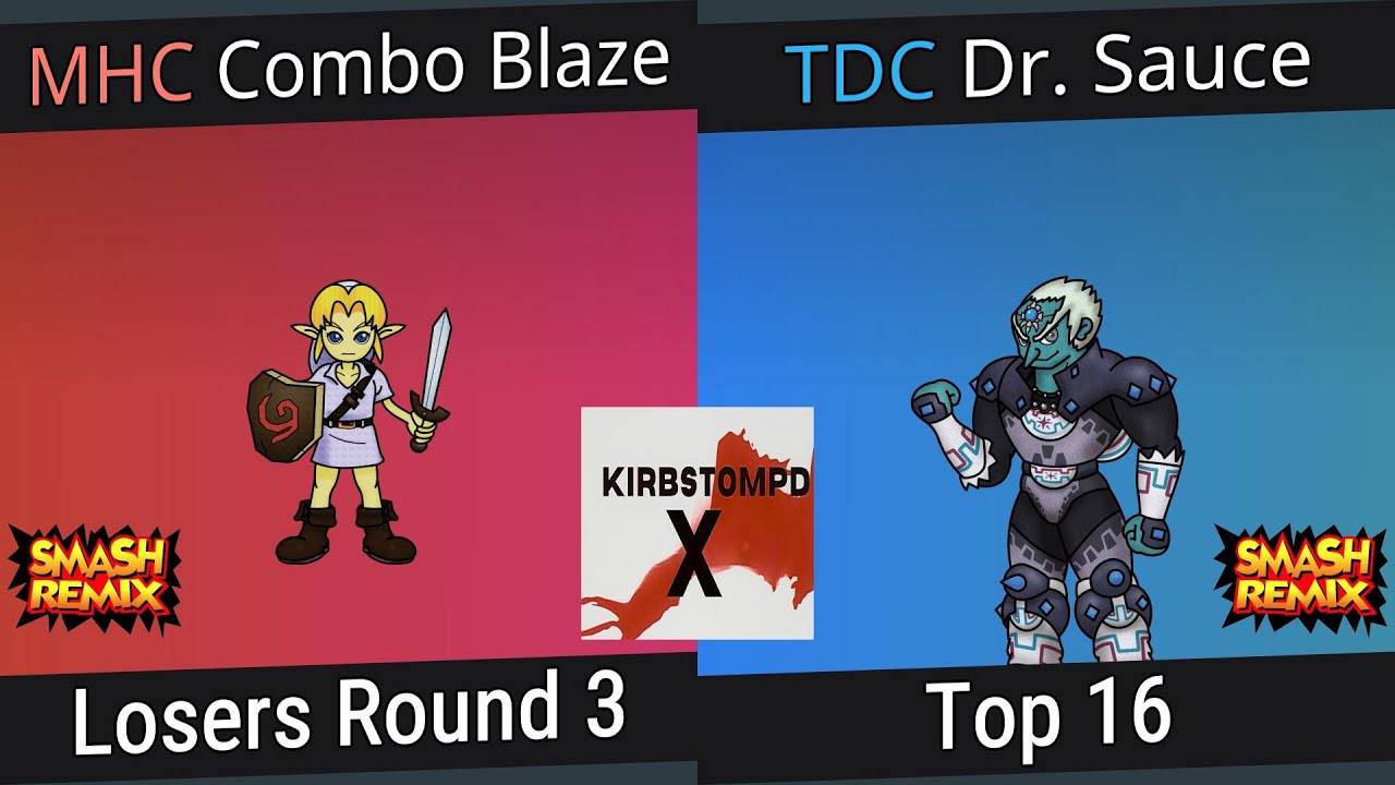 Kirbstompd X - Remix Singles - Combo Blaze vs Dr. Sauce - Losers Round 3