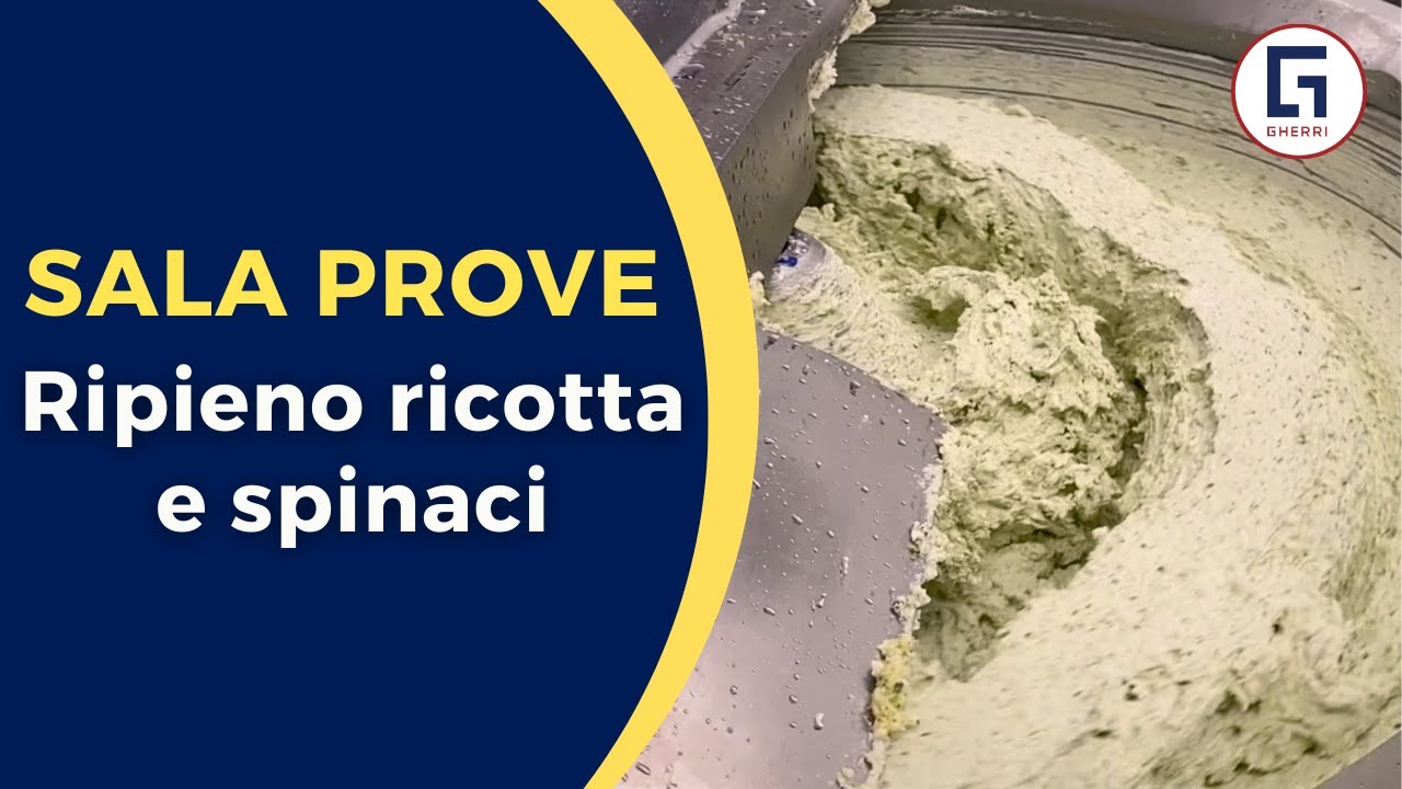 Ripieno Ricotta e Spinaci con Cutter Seydelmann | Sala Prove Gherri