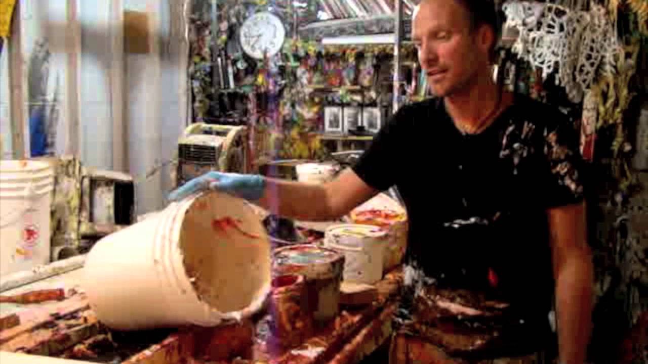 An Afternoon with Justin Gaffrey: Sculpting with Paint